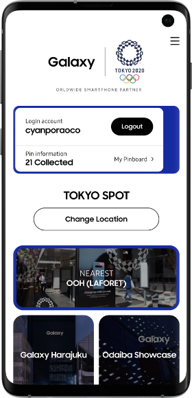 Galaxy Tokyo home